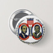 Stevenson, Kefauver jugate - Button (Voorkant /achterkant)