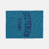 Stevenson middelbare school hs sterling heights mi fleece deken (Voorkant (Horizontaal))