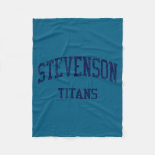 Stevenson middelbare school hs sterling heights mi fleece deken