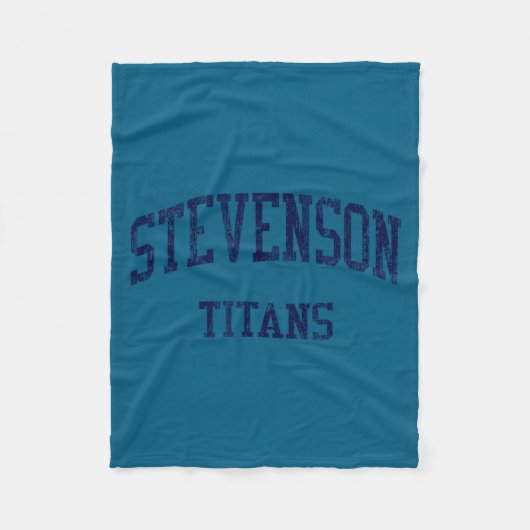 Stevenson middelbare school hs sterling heights mi fleece deken (Voorkant)