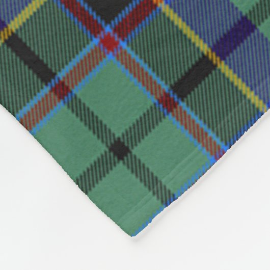 Stevenson Plaid Fleece Deken (Hoek)