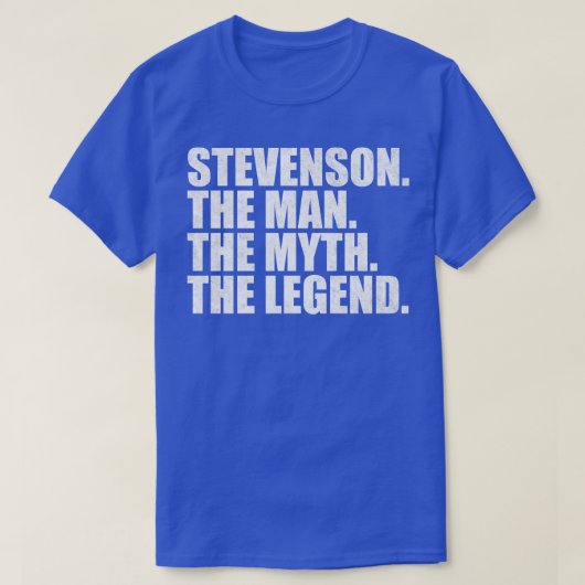 StevensonStevenson Achternaam Stevenson T-shirt (Design voorkant)