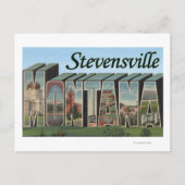 Stevensville, Montana Briefkaart (Voorkant)