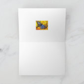 Steve's Blue Butterfly Kaart (Binnen)