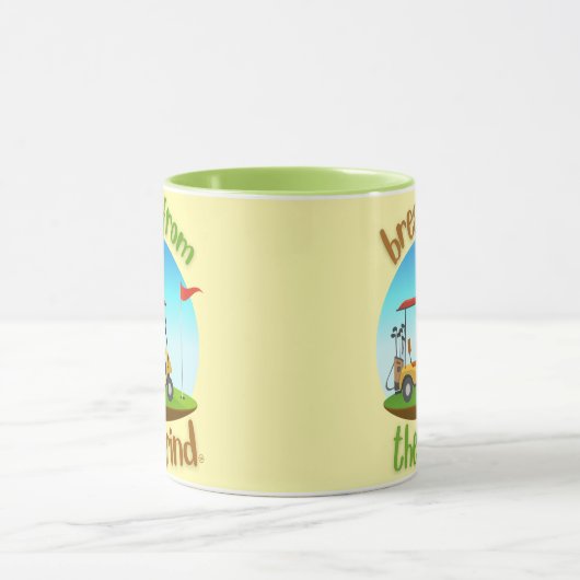 Steve's golfkar BFTG Coffee Mok (Midden)