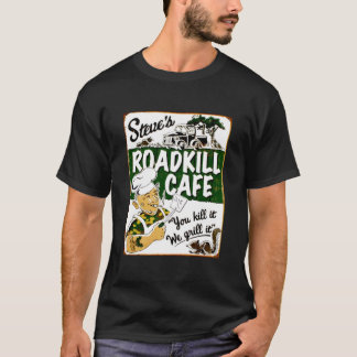 STEVES ROADKILL CAFE;  Adverteren Restaura T-shirt