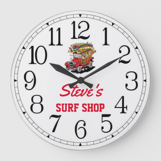 Steve's Surf Shop Woody Grote Klok (Voorkant)