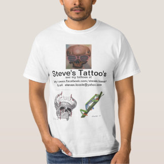 Steve's Tattoo promo-shirt T-shirt