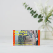 Steve's Tattoo visitekaartje Afsprakenkaartje (Staand voorkant)