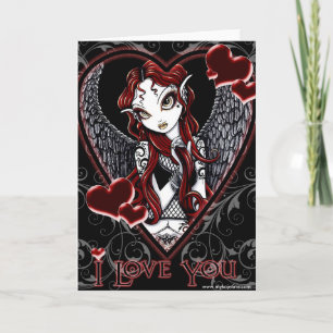 Stevie Angel Heart Valentijn Kaart