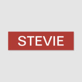 Stevie Naamplaatje (Voorkant)