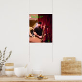 Stevie Ray Gone-Poster Poster (Keuken)