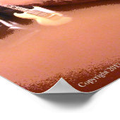 Stevie Ray Gone-Poster Poster (Hoek)