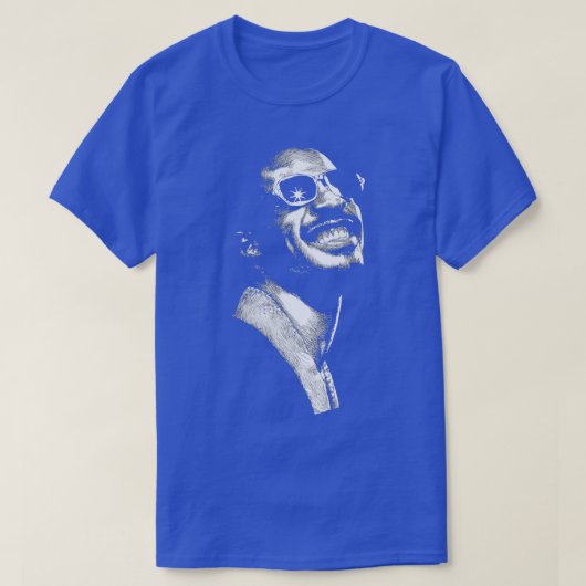 Stevie Wonder 1 T-shirt (Design voorkant)