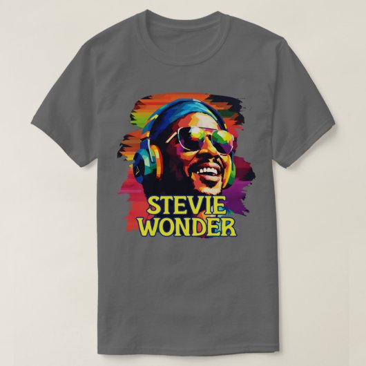 Stevie Wonder 8 T-shirt (Design voorkant)