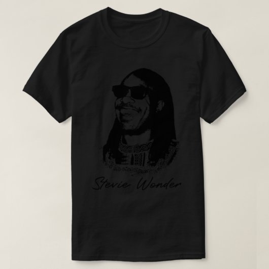 Stevie Wonder Black Sunglass  Essential T-Shirt (Design voorkant)