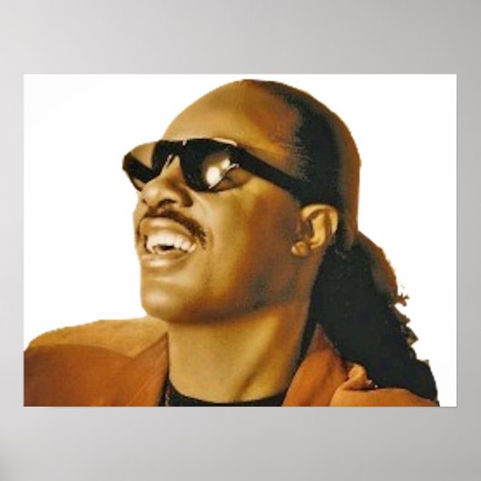 Stevie Wonder Poster (Voorkant)