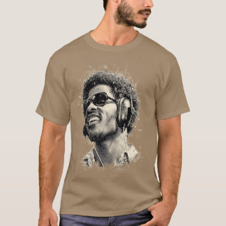 Stevie Wonder sunglass T-shirt
