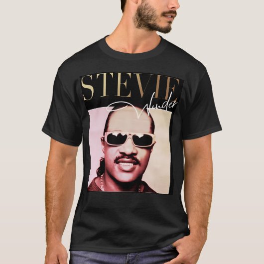 Stevie Wonder T-shirt (Voorkant)