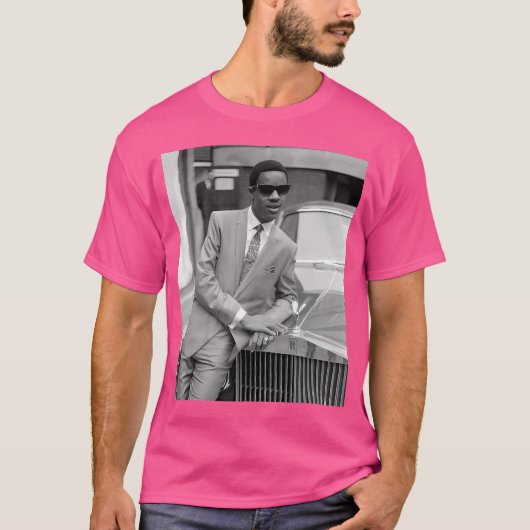 Stevie Wonder T-shirt (Voorkant)