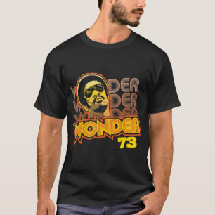 Stevie Wonder T-ShirtStevie Wonder 73 T-Shirt_by C T-shirt