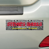 Stevie's Skulls Bumpersticker (Op auto)