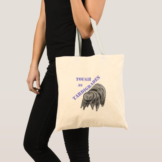 Stevig als Tardigrades Tote Bag (Voorkant (product))