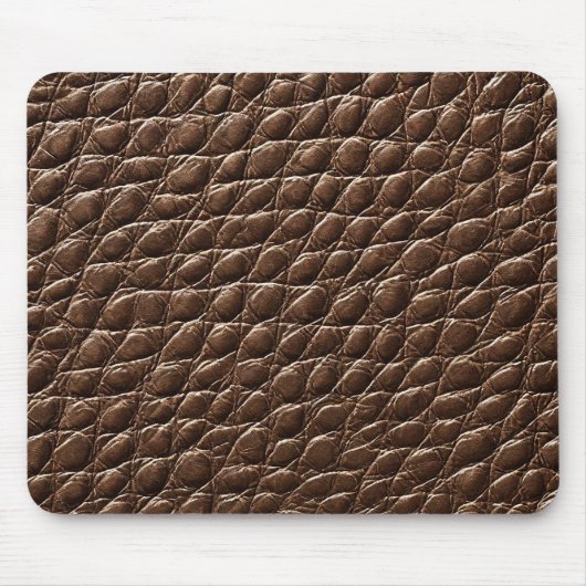 🖤 Stevig bruin lederen bureau sterk modern kantoo Muismat (Voorkant)