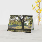 "Stevig gewortelde" Psalmen Schriftgroet Kaart (Gele Bloem)