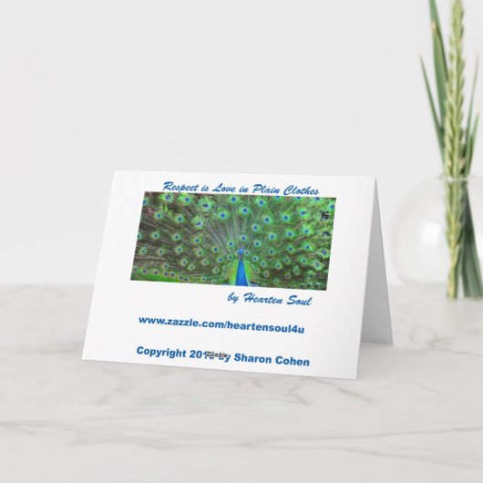 stevig met wortel feestdagen kaart (Achterkant)