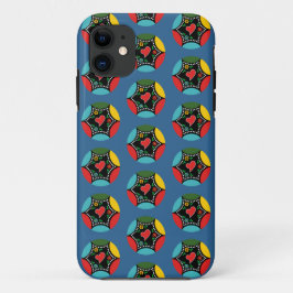 Stevig Portugees Kerstbundel patroon Case-Mate iPhone Case