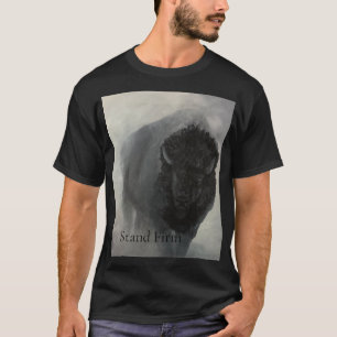 Stevig Staan Bizon Inspiratie T-shirt