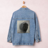 Stevig Staan Bizon Inspirerende denim shirt Jacket (Hangar)