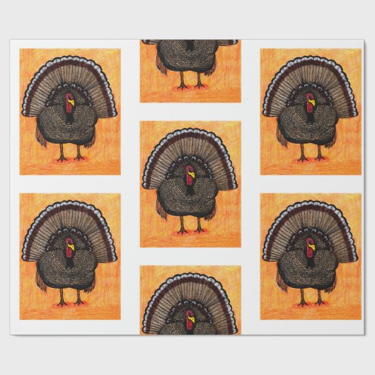 Stevig Turkije Cadeaupapier (Vlak)