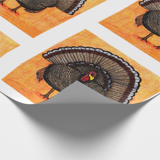 Stevig Turkije Cadeaupapier (Hoek)