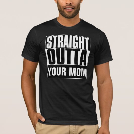 STEVIG UW MOM T-SHIRT (Voorkant)