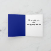 Stevig verankerd nautisch anker kustkunstwerk kaart (Binnen)