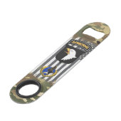 stevige 101e luchtverkeersdivisie speed flessenopener (Voorkant Gekanteld)