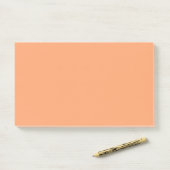 Stevige Abrikoos Post-it® Notes (Op bureau)