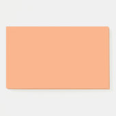 Stevige Abrikoos Post-it® Notes (Voorkant)