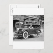 Stevige banden, 1922 briefkaart (Voorkant / Achterkant)