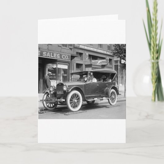 Stevige banden, 1922 kaart (Voorkant)