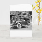 Stevige banden, 1922 kaart (Gele Bloem)