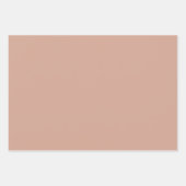 Stevige beige kleurencode D3A592 Inpakpapier Vel (Voorkant)