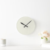 Stevige Bleke Boter Gele Wandklok (Huis)