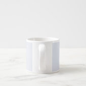 Stevige Bleke Poederblauwe Espresso Kop (Achterkant)