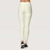 Stevige Crème Leggings (Achterkant)
