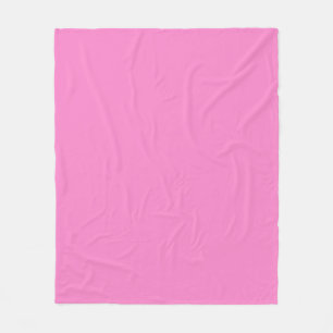 Stevige effen Taffy Roze Fleece Deken