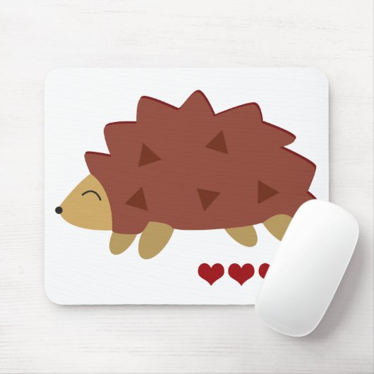 stevige egel muismat (Met muis)