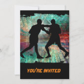 Stevige en grove boxing in de ring kaart (Voorkant)